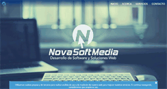 Desktop Screenshot of novasoftmedia.com