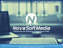 Tablet Screenshot of novasoftmedia.com